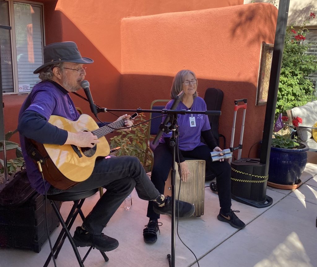 Park Senior Villas walk for Alzheimer's music