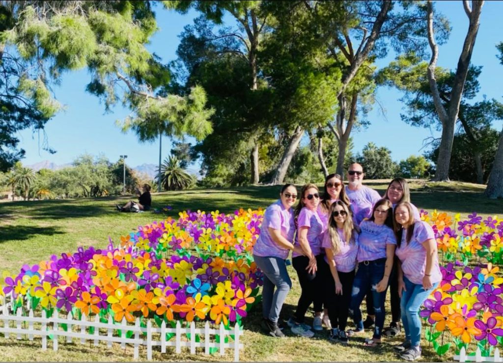 Park Senior Villas Arizona walk for Alzheimers