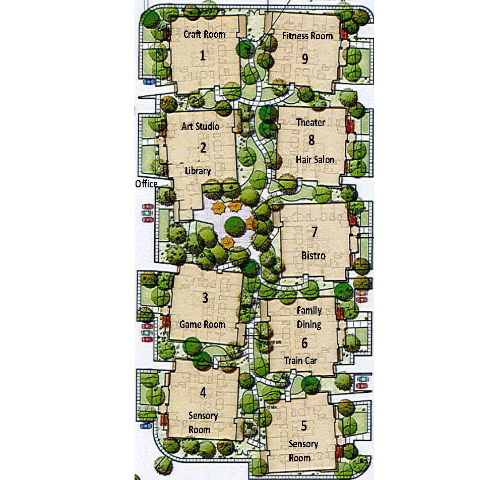 Map of Goodyear villas